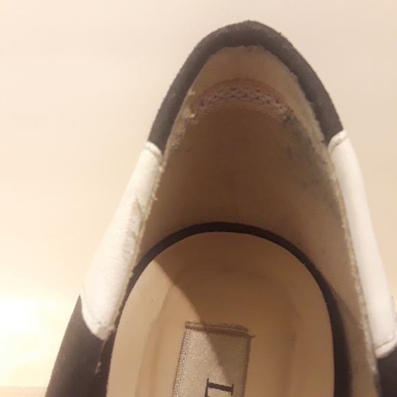 LK Bennet Black and White Leather Heels - Picture 12 of 15